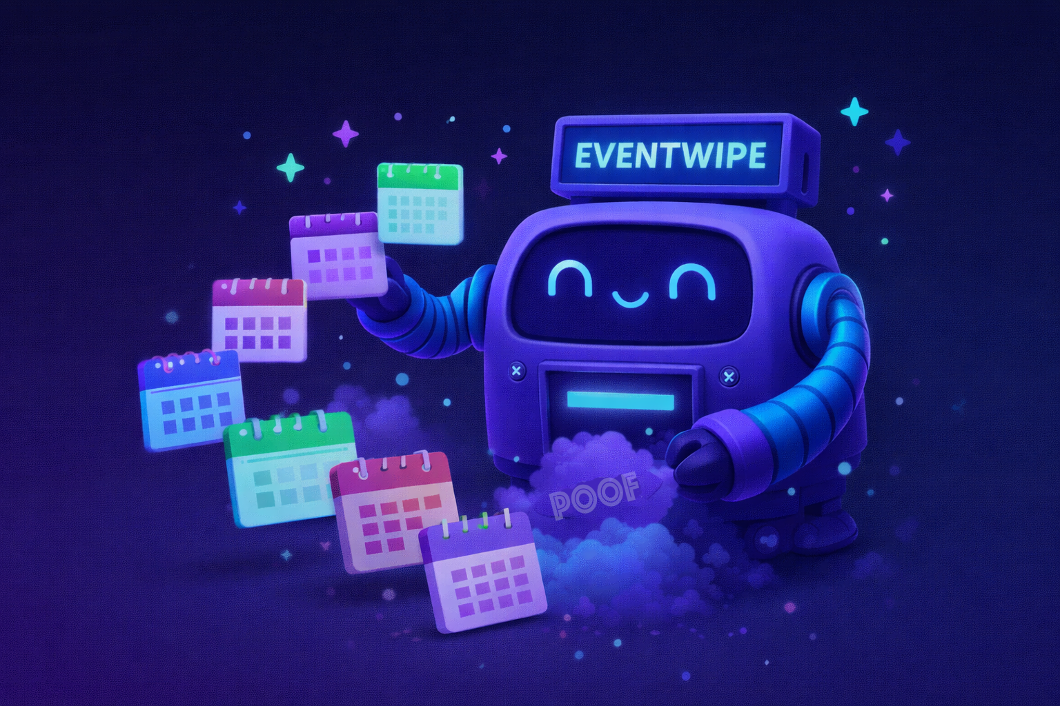 Delete unwanted calendar events in one shot